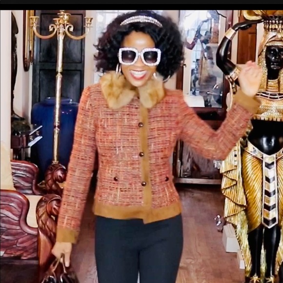 Dolce&Gabbana sable fur suede trim Jacket coat 2 - Picture 12 of 16